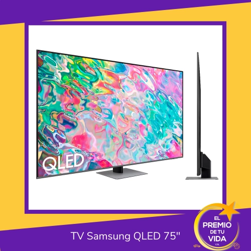 Televisión Samsung QLED 75 - El premio de tu vida